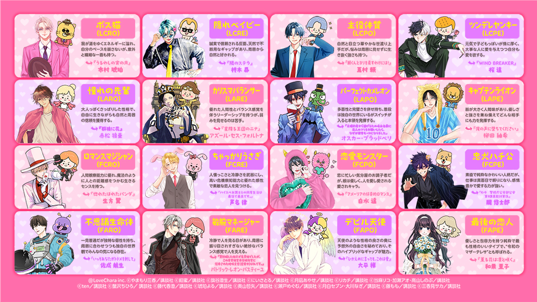 ラブタイプ診断× 【講談社】#私のラブマンガ診断 フェア〜ラブタイプ診断で見つかる、あなたの運命コミックス♡〜