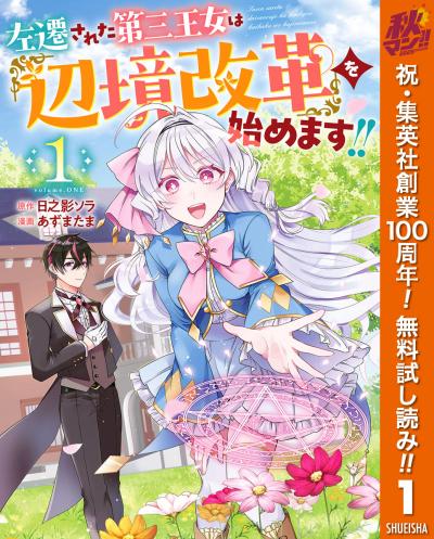 左遷された第三王女は『辺境改革』を始めます!!【期間限定無料】 2026/10/1～2026/10/7