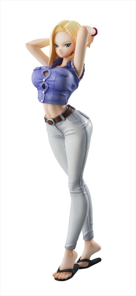 ドラゴンボールz 母になった魔人ブウ編の人造人間18号をフィギュア化 Happy コミック