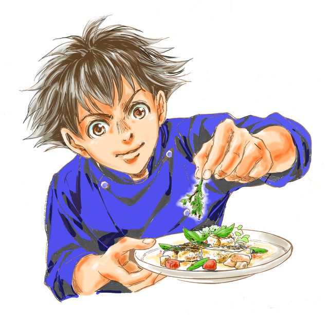 アオアシ 小林有吾が描く 数学 料理の新連載 フェルマーの料理 月マガで Happy コミック