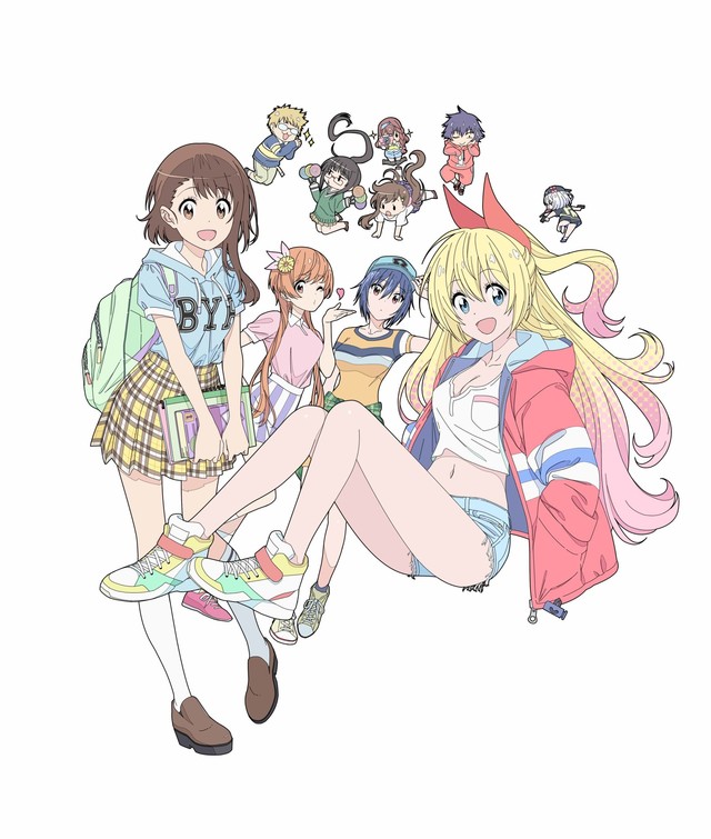 アニメ ニセコイ Boxのジャケイラストや店舗別の特典絵柄を公開 Happy コミック アニメ ニセコイ Boxのジャケイラストや店舗別の特典絵柄を公開 Happy コミック