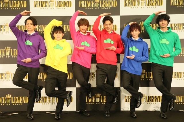 おそ松 プリレジェ 6つ子が壁ドンで大渋滞 王子6人がおそ松パーカーでシェー Happy コミック