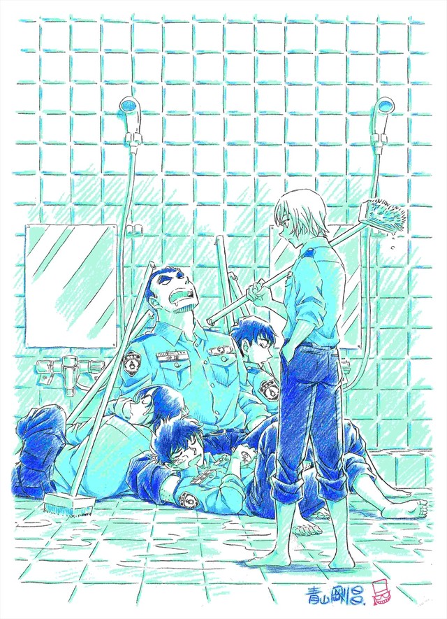 コナン 青山剛昌 新井隆広の新企画が遂に始動 予告ページに 5人の男達 Happy コミック