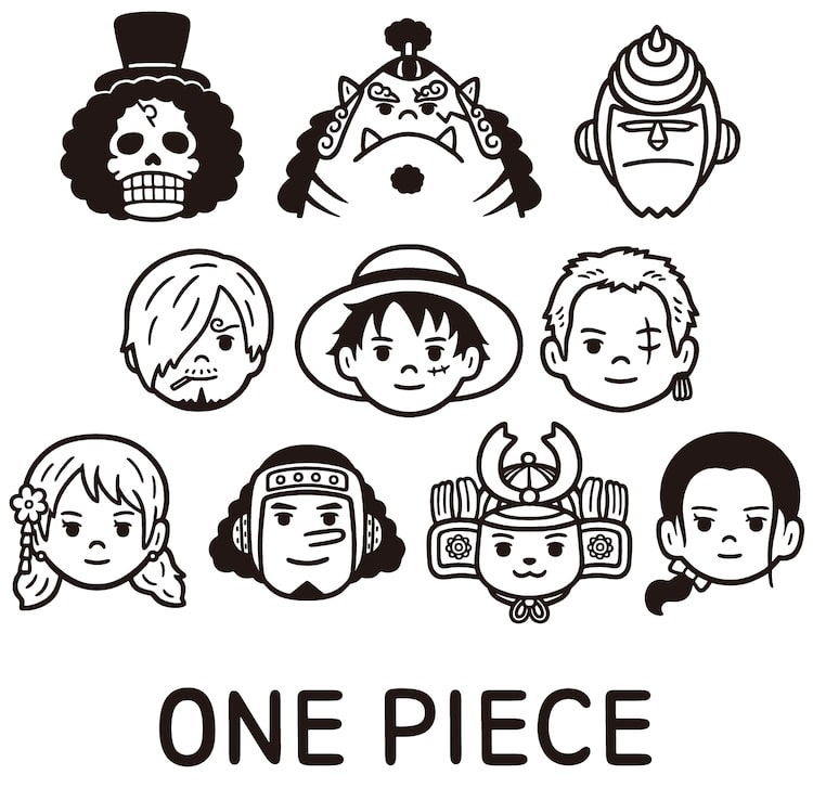 One Piece 麦わらの一味をイラストレーター Noritakeが描いたグッズ7種 Happy コミック